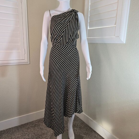 Reiss Della-Printed Strappy Midi Dress - Picture 3 of 6